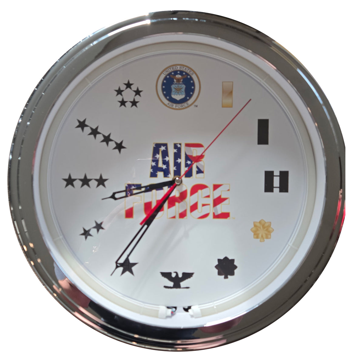 Air Force - 15" NEON Wall Clock