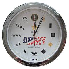 Army - 15" NEON Wall Clock
