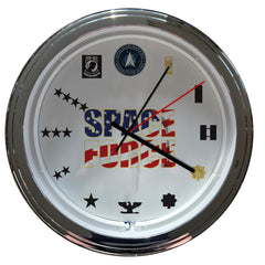 Space Force - 15" NEON Wall Clock