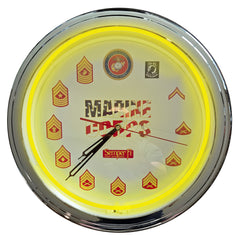 Marine Corps - 15" NEON Wall Clock