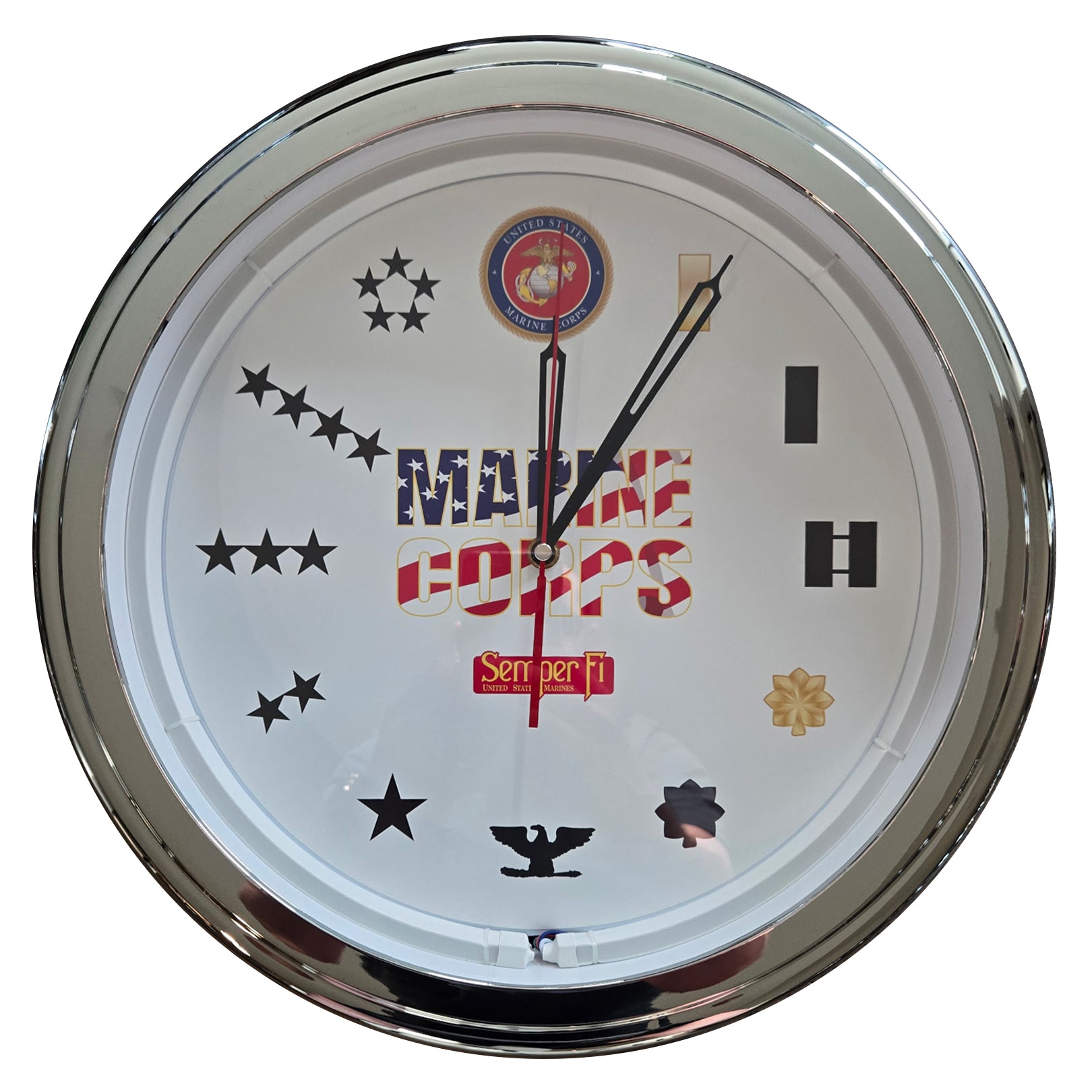 Marine Corps - 15" NEON Wall Clock