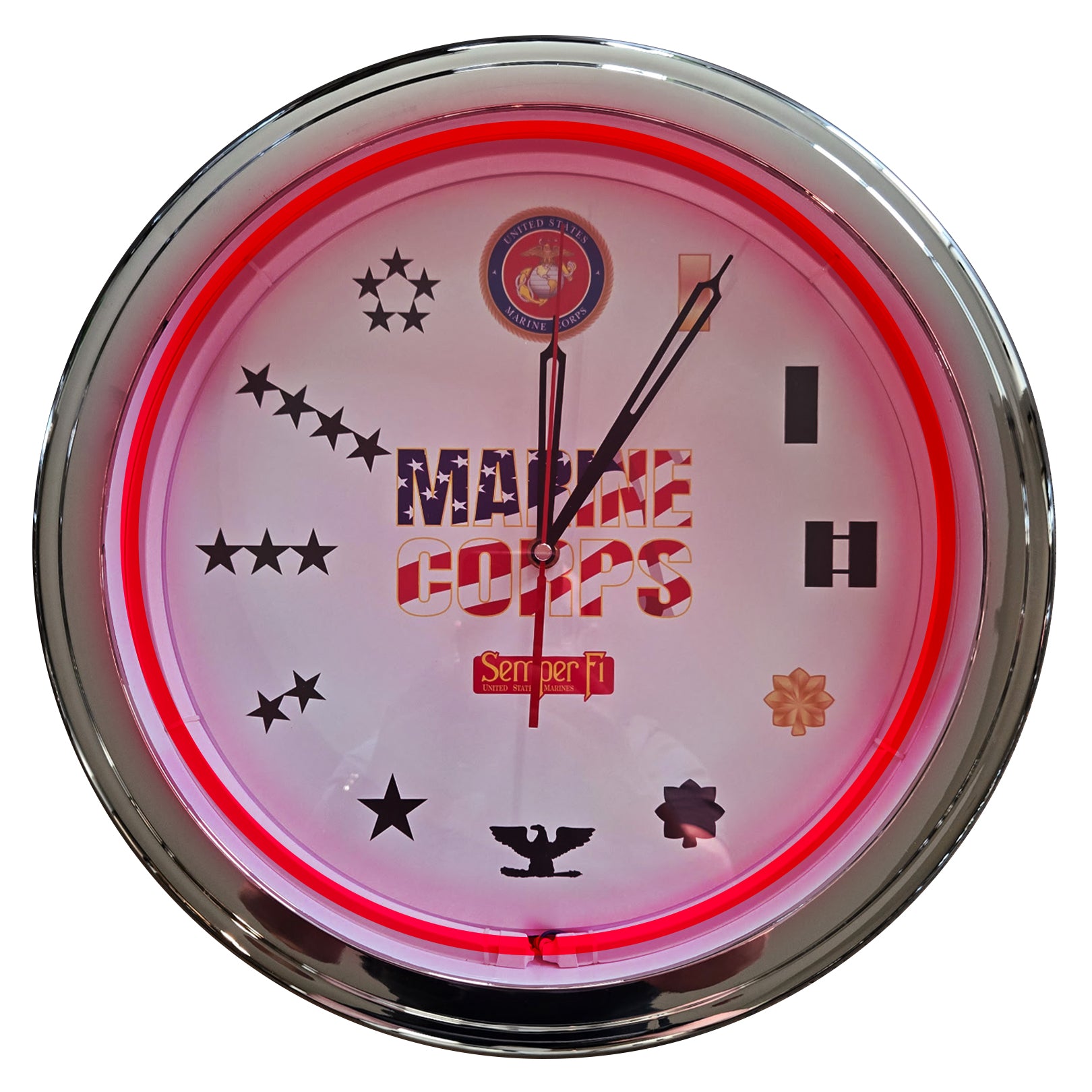 Marine Corps - 15" NEON Wall Clock